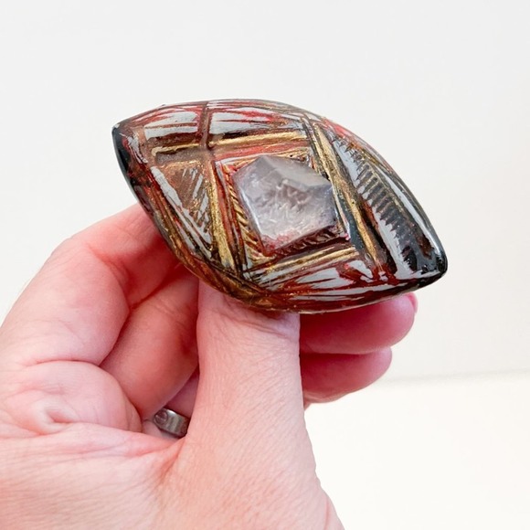 Adina Mills Crystal Ring XL Statement Eye Quartz - Picture 4 of 10